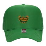 OTTO Cap 5 Panel High Crown Mesh Back Trucker Hat Thumbnail