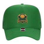 OTTO Cap 5 Panel High Crown Mesh Back Trucker Hat Thumbnail