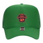 OTTO Cap 5 Panel High Crown Mesh Back Trucker Hat Thumbnail