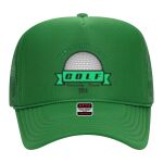 OTTO Cap 5 Panel High Crown Mesh Back Trucker Hat Thumbnail
