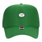 OTTO Cap 5 Panel High Crown Mesh Back Trucker Hat Thumbnail