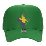 OTTO Cap 5 Panel High Crown Mesh Back Trucker Hat Thumbnail