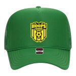 OTTO Cap 5 Panel High Crown Mesh Back Trucker Hat Thumbnail