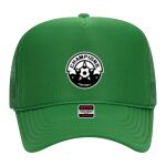 OTTO Cap 5 Panel High Crown Mesh Back Trucker Hat Thumbnail