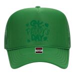 OTTO Cap 5 Panel High Crown Mesh Back Trucker Hat Thumbnail