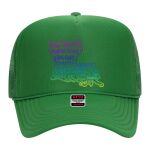 OTTO Cap 5 Panel High Crown Mesh Back Trucker Hat Thumbnail