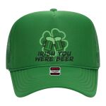 OTTO Cap 5 Panel High Crown Mesh Back Trucker Hat Thumbnail