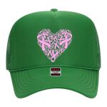 OTTO Cap 5 Panel High Crown Mesh Back Trucker Hat Thumbnail