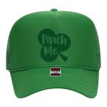 OTTO Cap 5 Panel High Crown Mesh Back Trucker Hat Thumbnail