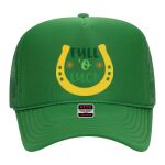 OTTO Cap 5 Panel High Crown Mesh Back Trucker Hat Thumbnail