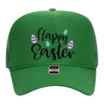 OTTO Cap 5 Panel High Crown Mesh Back Trucker Hat Thumbnail