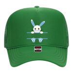 OTTO Cap 5 Panel High Crown Mesh Back Trucker Hat Thumbnail