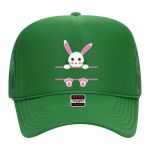 OTTO Cap 5 Panel High Crown Mesh Back Trucker Hat Thumbnail