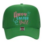 OTTO Cap 5 Panel High Crown Mesh Back Trucker Hat Thumbnail