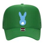 OTTO Cap 5 Panel High Crown Mesh Back Trucker Hat Thumbnail