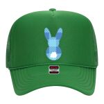 OTTO Cap 5 Panel High Crown Mesh Back Trucker Hat Thumbnail
