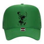 OTTO Cap 5 Panel High Crown Mesh Back Trucker Hat Thumbnail
