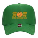 OTTO Cap 5 Panel High Crown Mesh Back Trucker Hat Thumbnail