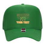 OTTO Cap 5 Panel High Crown Mesh Back Trucker Hat Thumbnail