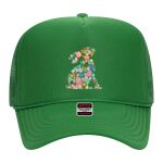 OTTO Cap 5 Panel High Crown Mesh Back Trucker Hat Thumbnail