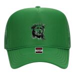 OTTO Cap 5 Panel High Crown Mesh Back Trucker Hat Thumbnail