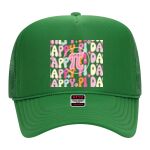 OTTO Cap 5 Panel High Crown Mesh Back Trucker Hat Thumbnail