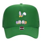 OTTO Cap 5 Panel High Crown Mesh Back Trucker Hat Thumbnail