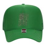 OTTO Cap 5 Panel High Crown Mesh Back Trucker Hat Thumbnail