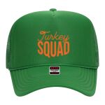 OTTO Cap 5 Panel High Crown Mesh Back Trucker Hat Thumbnail