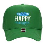 OTTO Cap 5 Panel High Crown Mesh Back Trucker Hat Thumbnail
