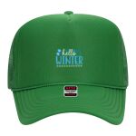OTTO Cap 5 Panel High Crown Mesh Back Trucker Hat Thumbnail