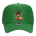 OTTO Cap 5 Panel High Crown Mesh Back Trucker Hat Thumbnail