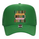 OTTO Cap 5 Panel High Crown Mesh Back Trucker Hat Thumbnail