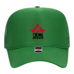 OTTO Cap 5 Panel High Crown Mesh Back Trucker Hat Thumbnail