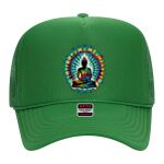 OTTO Cap 5 Panel High Crown Mesh Back Trucker Hat Thumbnail