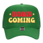OTTO Cap 5 Panel High Crown Mesh Back Trucker Hat Thumbnail