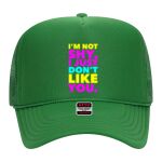 OTTO Cap 5 Panel High Crown Mesh Back Trucker Hat Thumbnail