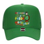 OTTO Cap 5 Panel High Crown Mesh Back Trucker Hat Thumbnail