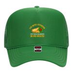 OTTO Cap 5 Panel High Crown Mesh Back Trucker Hat Thumbnail