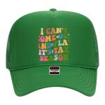 OTTO Cap 5 Panel High Crown Mesh Back Trucker Hat Thumbnail