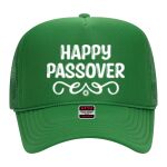 OTTO Cap 5 Panel High Crown Mesh Back Trucker Hat Thumbnail