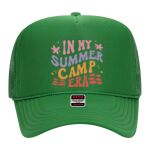 OTTO Cap 5 Panel High Crown Mesh Back Trucker Hat Thumbnail