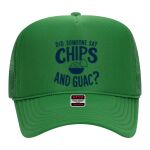 OTTO Cap 5 Panel High Crown Mesh Back Trucker Hat Thumbnail