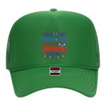 OTTO Cap 5 Panel High Crown Mesh Back Trucker Hat Thumbnail