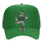OTTO Cap 5 Panel High Crown Mesh Back Trucker Hat Thumbnail