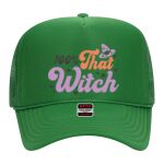 OTTO Cap 5 Panel High Crown Mesh Back Trucker Hat Thumbnail