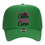 OTTO Cap 5 Panel High Crown Mesh Back Trucker Hat Thumbnail