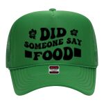 OTTO Cap 5 Panel High Crown Mesh Back Trucker Hat Thumbnail