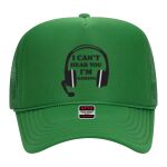OTTO Cap 5 Panel High Crown Mesh Back Trucker Hat Thumbnail