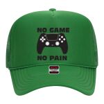 OTTO Cap 5 Panel High Crown Mesh Back Trucker Hat Thumbnail